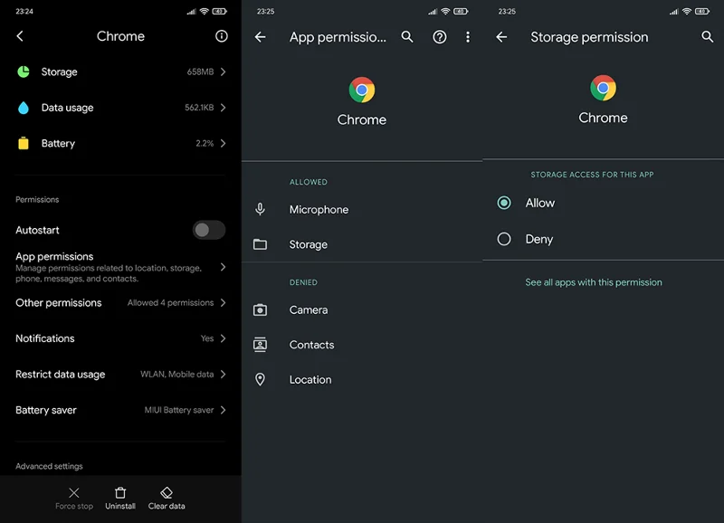 Fix: Google Chrome går ned på Android