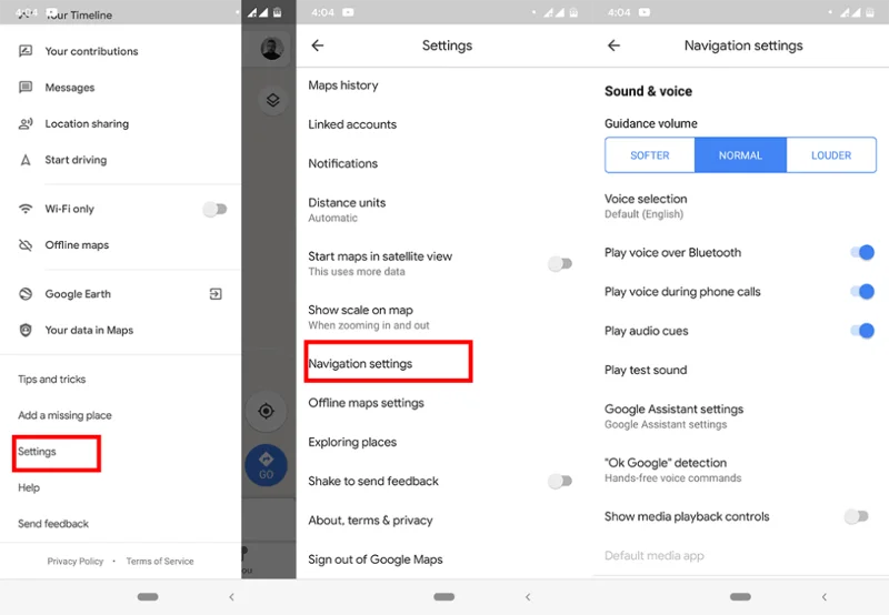 A Google Térkép nem beszél Androidon? Íme, mit kell tenni