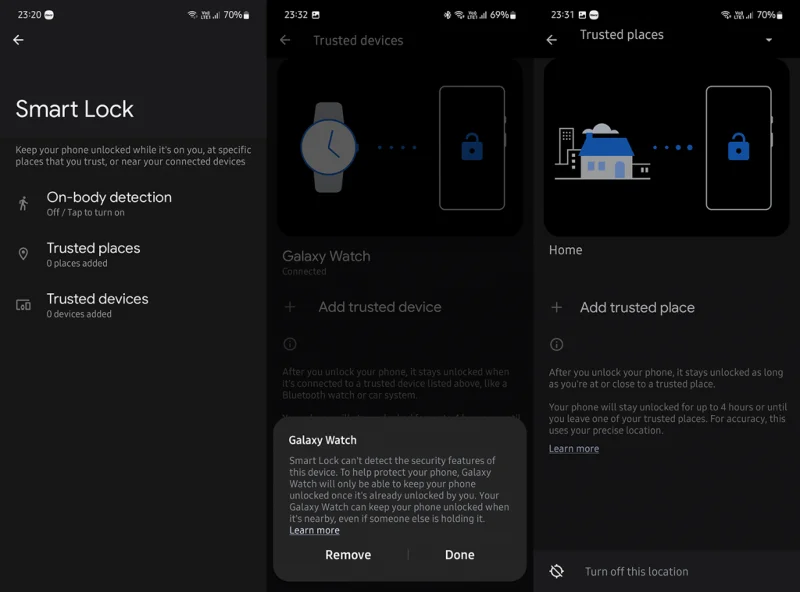 Google Smart Lockin poistaminen Androidista (2022)