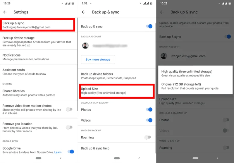 Google Fotos uploader ikke billeder på Android (Fix)