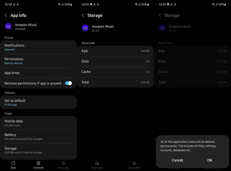 Vil Amazon Music ikke spille på Android og iOS?  Her er rettelsen