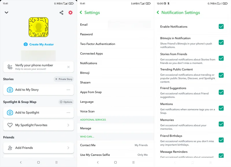 Fix: Snapchat-varsler fungerer ikke