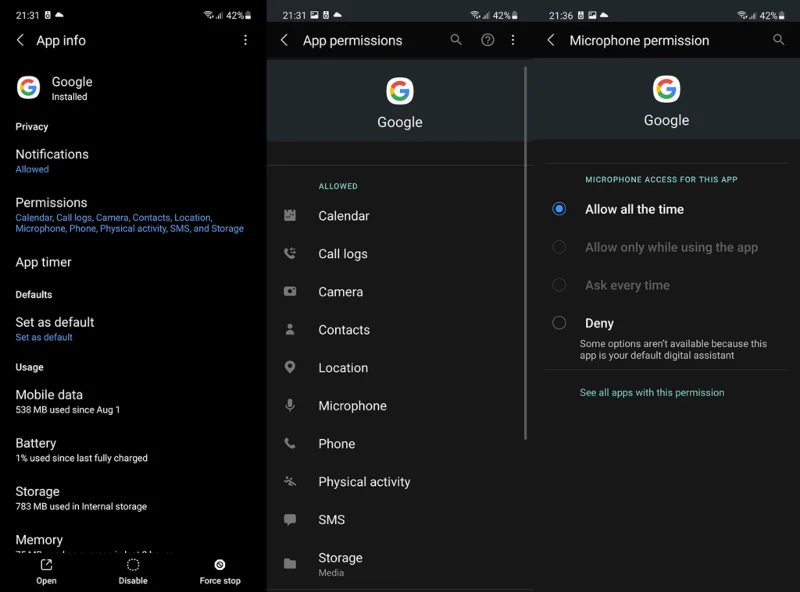 Løsning: Google Assistant foretager ikke opkald