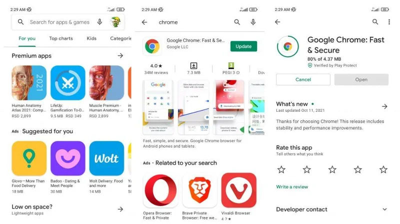 Google Chrome indlæser ikke sider på Android?  Prøv disse rettelser