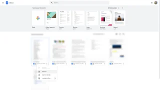 Så här tar du bort dig själv från en delad fil i Google Doc