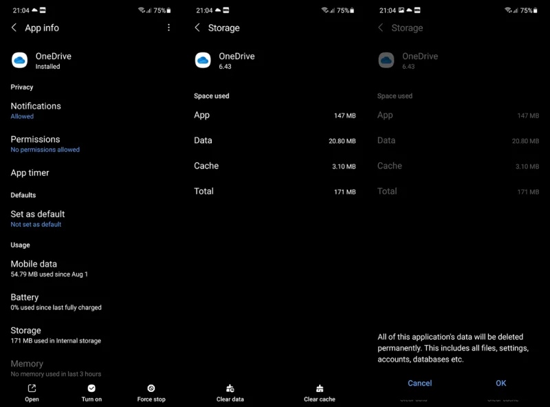 Løst: OneDrive til Android-app synkroniserer ikke