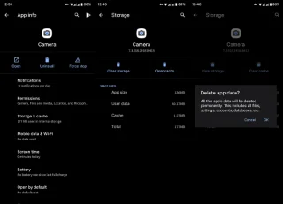 Sådan rettes fejlen Kan ikke oprette forbindelse til kamera på Android