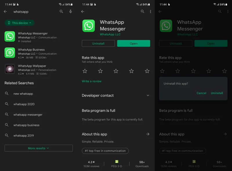 Kan du ikke se kontaktstatus WhatsApp?  Tjek disse løsninger