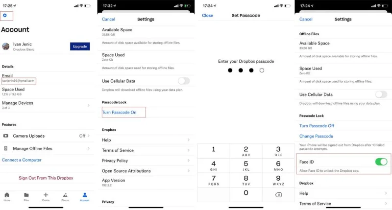 iPhone-alkalmazások zárolása Face ID segítségével