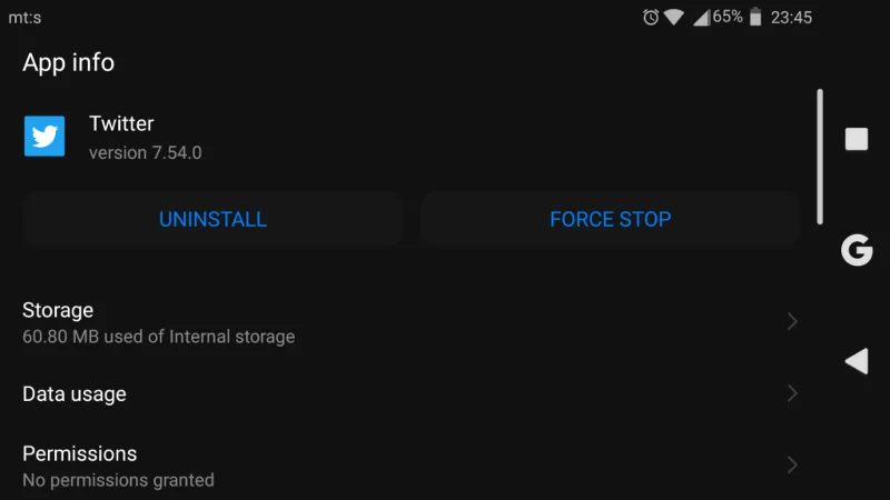 Mitä tehdä, jos Twitter ei voi luoda uutta tiliä (Android)