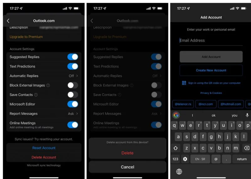 Mottar ikke Outlook e-poster på iPhone?  Prøv disse rettelsene