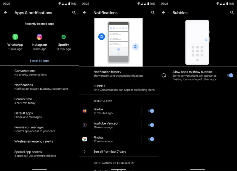 Android 12 Chat Bubbles fungerer ikke?  Prøv disse 4 rettelsene