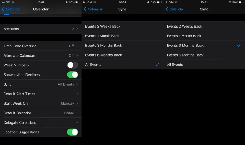Korjaus: Kalenteri ei synkronoidu iPhonessa