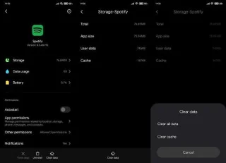 Fix: Spotify prøver å spille av varsling på Android
