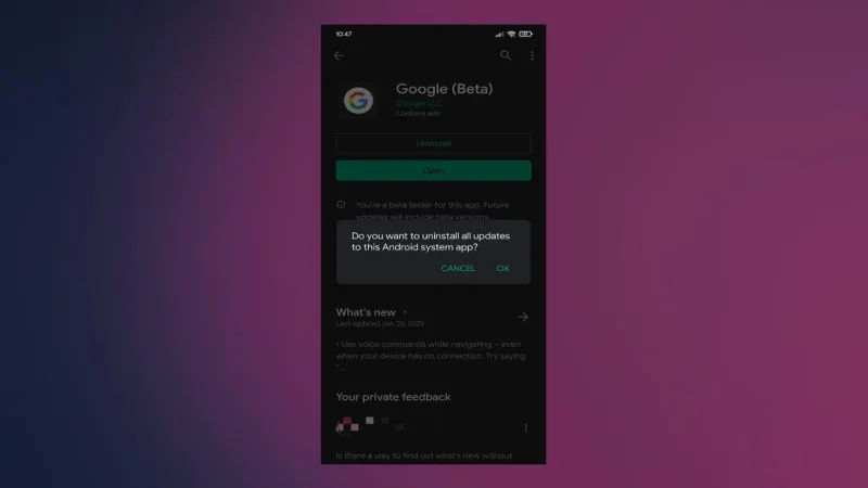 Google-appen fungerer ikke på Android?  Her er hva du skal gjøre