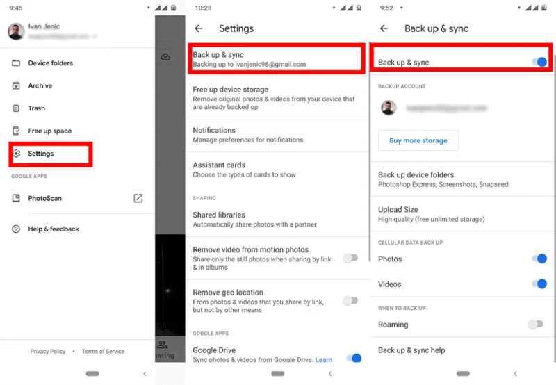 Google Fotos uploader ikke billeder på Android (Fix)