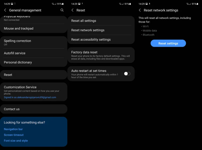 Samsung Galaxy A72 vanlige problemer og hvordan du løser dem