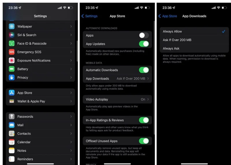 Korjaus: App Store ei anna minun ladata sovelluksia