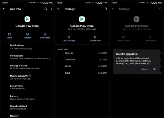 Rette: Google Play Butik fejlkode 495
