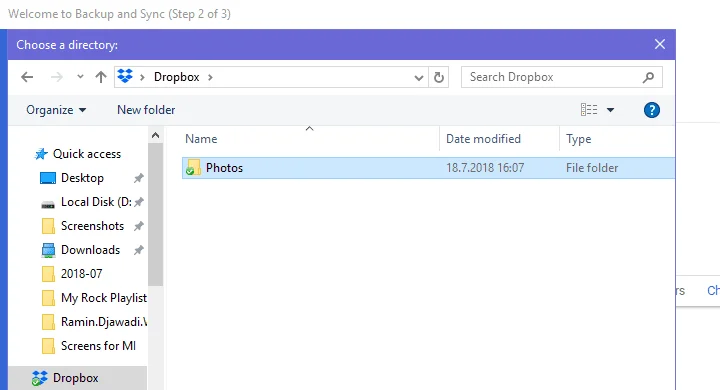 Hur man visar Dropbox-bilder i Google Foton