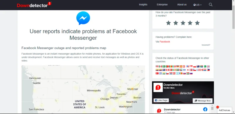 Oprava: Facebook Messenger nebude posílat zprávy