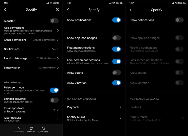 Korjaus: Spotify yrittää toistaa ilmoituksen Androidissa