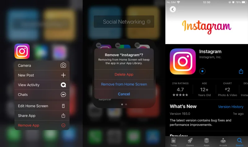 Sådan rydder du cache på Instagram til Android og iOS