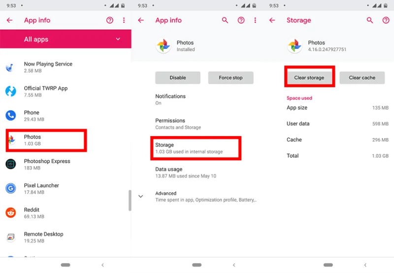 Google Fotos uploader ikke billeder på Android (Fix)