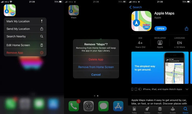 Korjaus: Apple Maps ei toimi