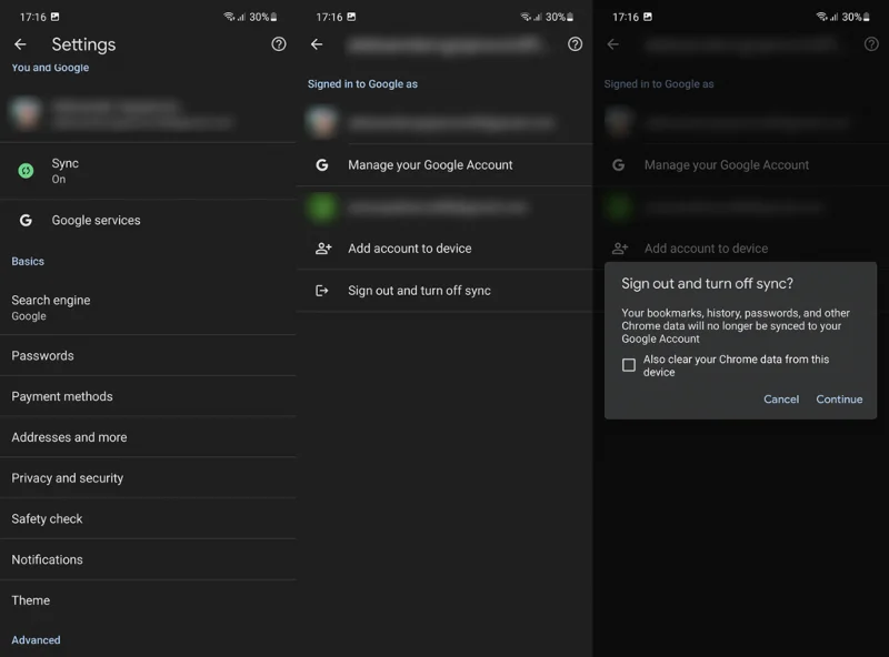 Chrome-gemte adgangskoder vises ikke på Android (FIX)