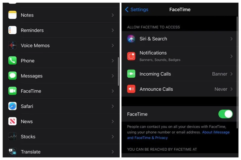 Korjaus: FaceTime-video ei toimi iPhonessa
