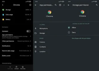 Kuinka korjata Chrome tarvitsee tallennustilaa -virheen Androidissa