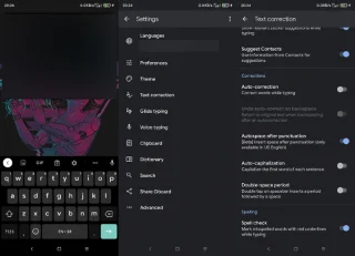 Kuinka poistaa automaattinen korjaus käytöstä Androidissa