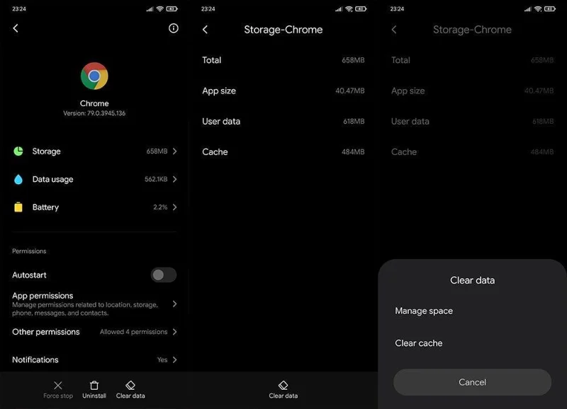 Sådan rettes fejlen "Chrome kræver lageradgang" på Android