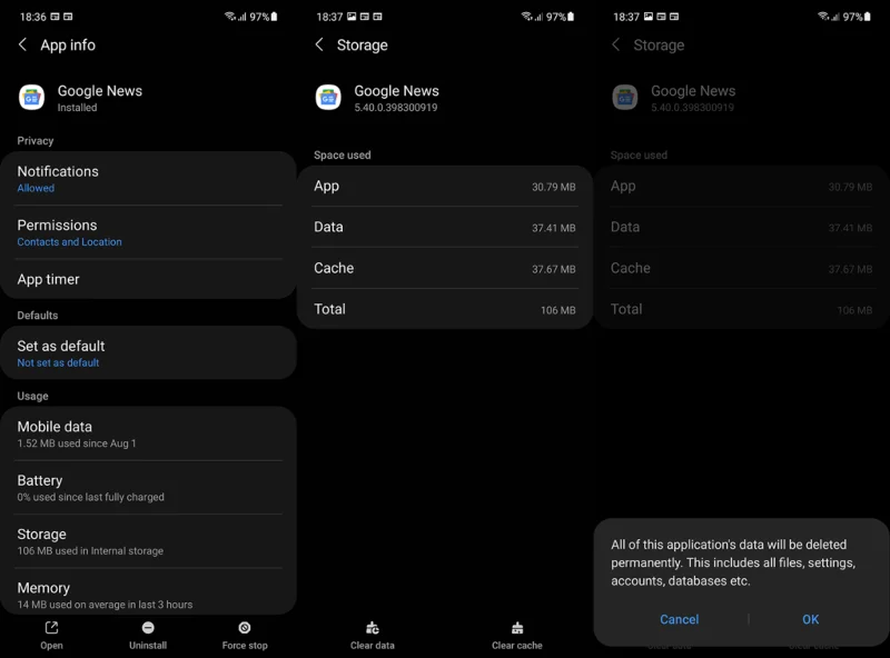 Rette: Google Nyheder virker ikke på Android
