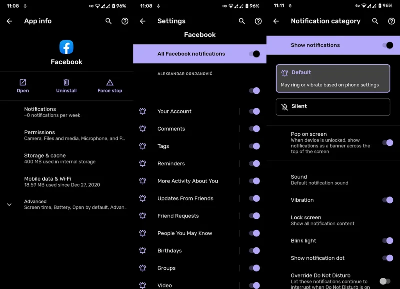 Ako vypnúť zvuky Facebooku v systéme Android a iOS