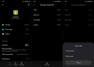 Korjaus: Snapchat pätkii, viive ja kaatuu Androidissa