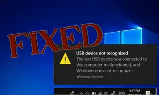 [LÖST] Så här fixar du USB-enhet som inte känns igen i Windows 10/8/7