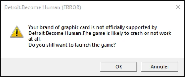 Detroit Become Human fortsätter att krascha på Windows 10/11?  [Fast]