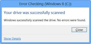 [Løst] Hvordan tjekker du din harddisk for fejl i Windows 8 og 8.1?