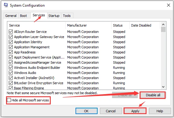 [Løst] Top 7 løsninger til at rette dårlig pool-header i Windows 10