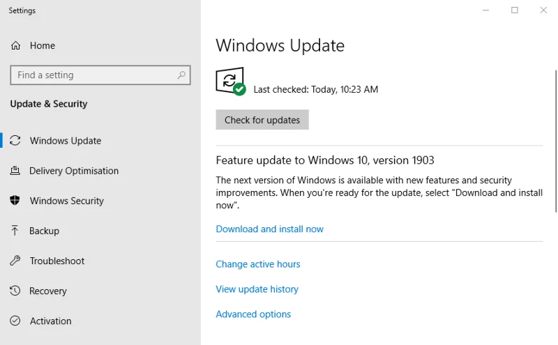 Fix: "Spelfunktioner är inte tillgängliga för Windows-skrivbordet"