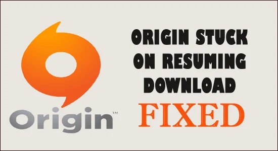9 rettelser til Origin sidder fast ved genoptagelse af download hurtigt
