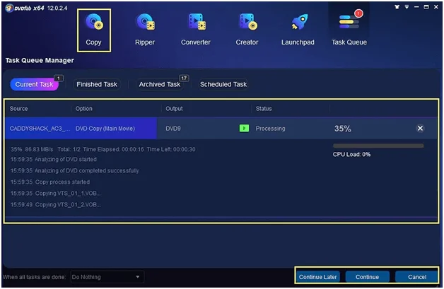 Bedste DVD Copy Software – DVDFab DVD Copy