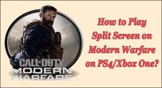 Hvordan spille delt skjerm på Modern Warfare på PS4/Xbox One?