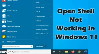 7 testade korrigeringar för öppet skal som inte fungerar i Windows 11