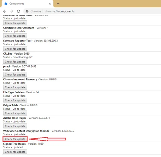 FIXAT: Widevine Content Decryption Module Error på Chrome