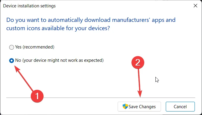 4 korrigeringar för Windows 11 fortsätter att installera gamla drivrutiner (Intel & AMD)