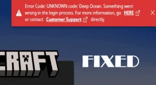 9 enkle rettelser for Minecraft-feilkode Deep Ocean