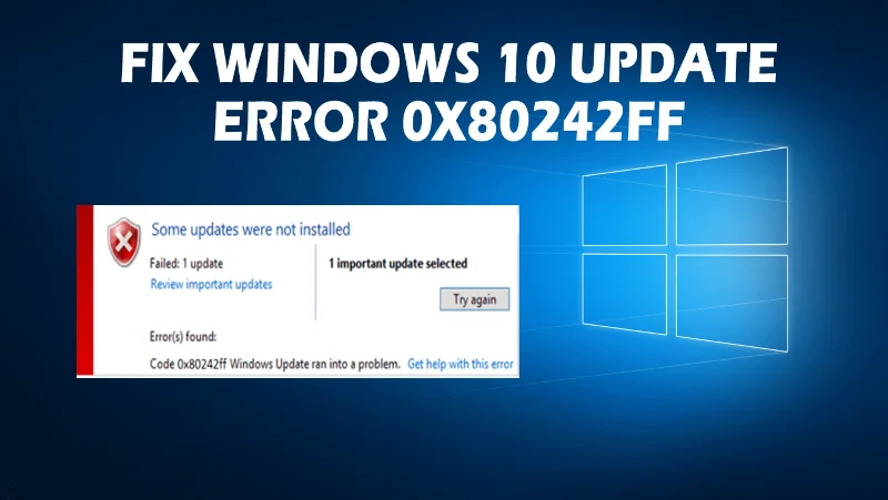 Hur fixar jag Windows 10 Update Error 0x80242ff?
